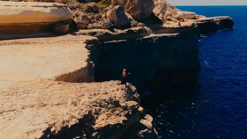 Still from Heaven Queen music video