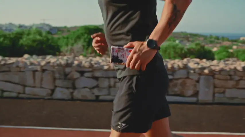 Still from Running track